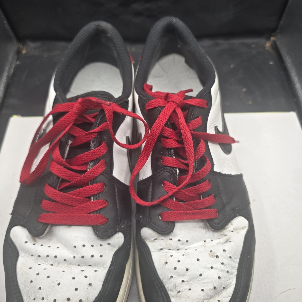 Nike Black and White‎ Athletic Shoes with Red Accents